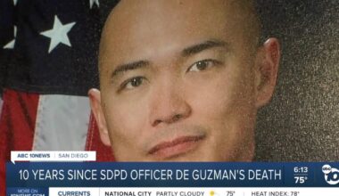 Remember SDPD Officer Jonathan De Guzman's 10 years after his line of duty death
