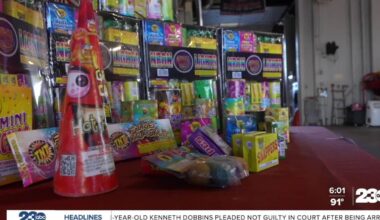 Bakersfield fire inspectors ensure fireworks booths are safe and legal