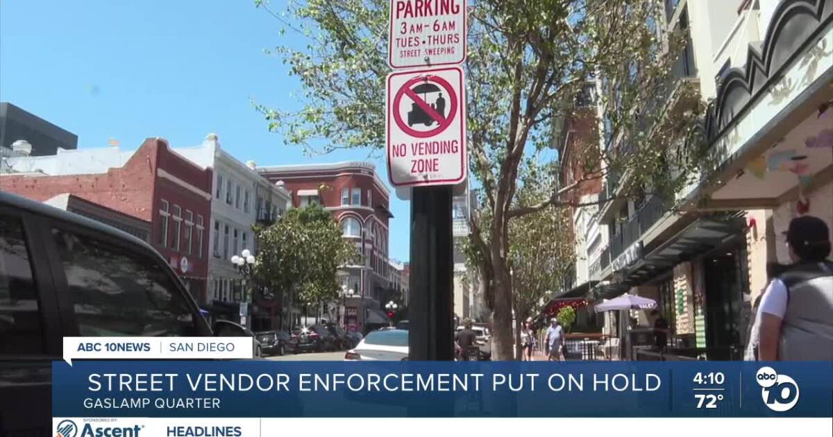Court ruling puts Gaslamp Quarter's no-vending zone at risk