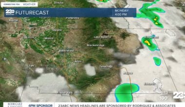 Monsoonal moisture lingers into Tuesday