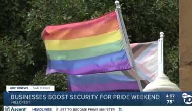 Hillcrest businesses boost security and staffing ahead of Pride Weekend crowds