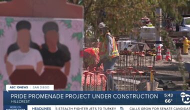 Pride Promenade won't be finished before this year's festival and parade