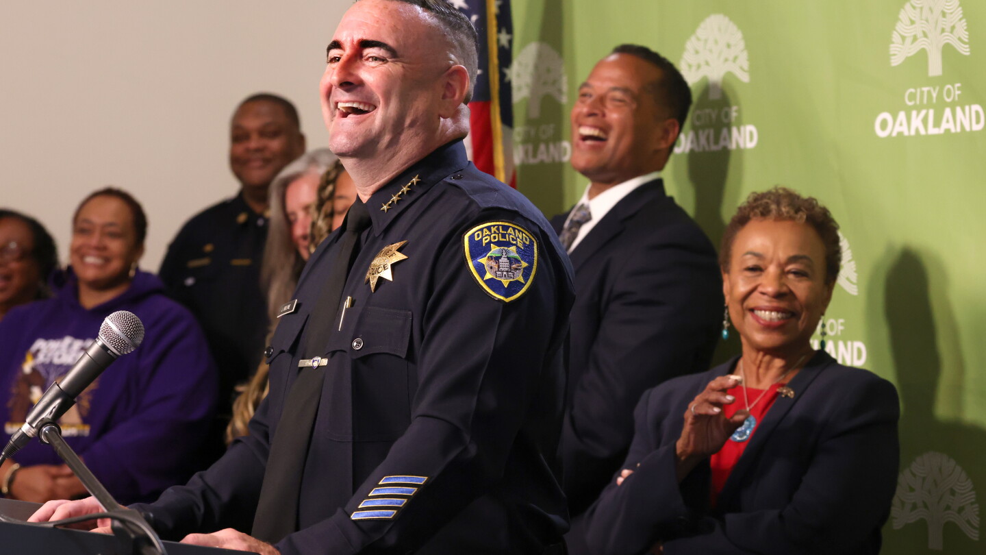 Oakland appoints PD chief as end of consent decree approaches
