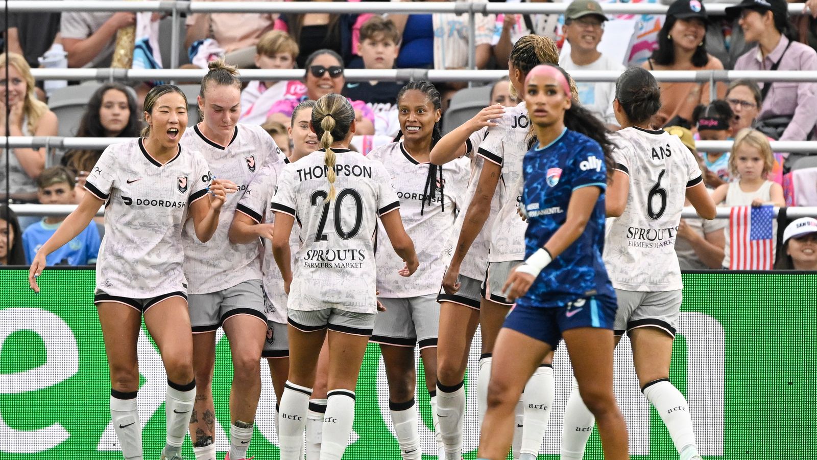 San Diego's sluggish first half proves costly against Angel City