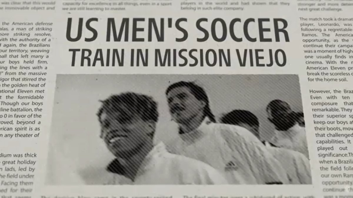 Mission Viejo reflects on its time hosting the 1994 USMNT – NBC Los Angeles