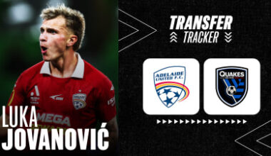 San Jose Earthquakes acquire Australian striker Luka Jovanović