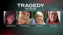 Tondra Miller, 58, and Clifford Boisa, 79, are confirmed dead after a 49-foot yacht sank in the San Francisco Bay last Tuesday.  Boisa’s wife, Jackie Boisa, 77, and his sister, Carol Boisa, 74, were also aboard and are still unaccounted for, though they are presumed to have drowned.