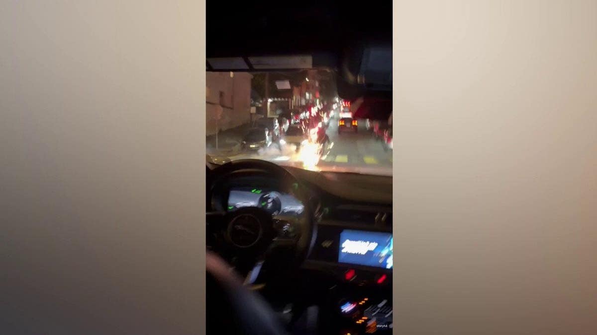 Waymo vehicle view
