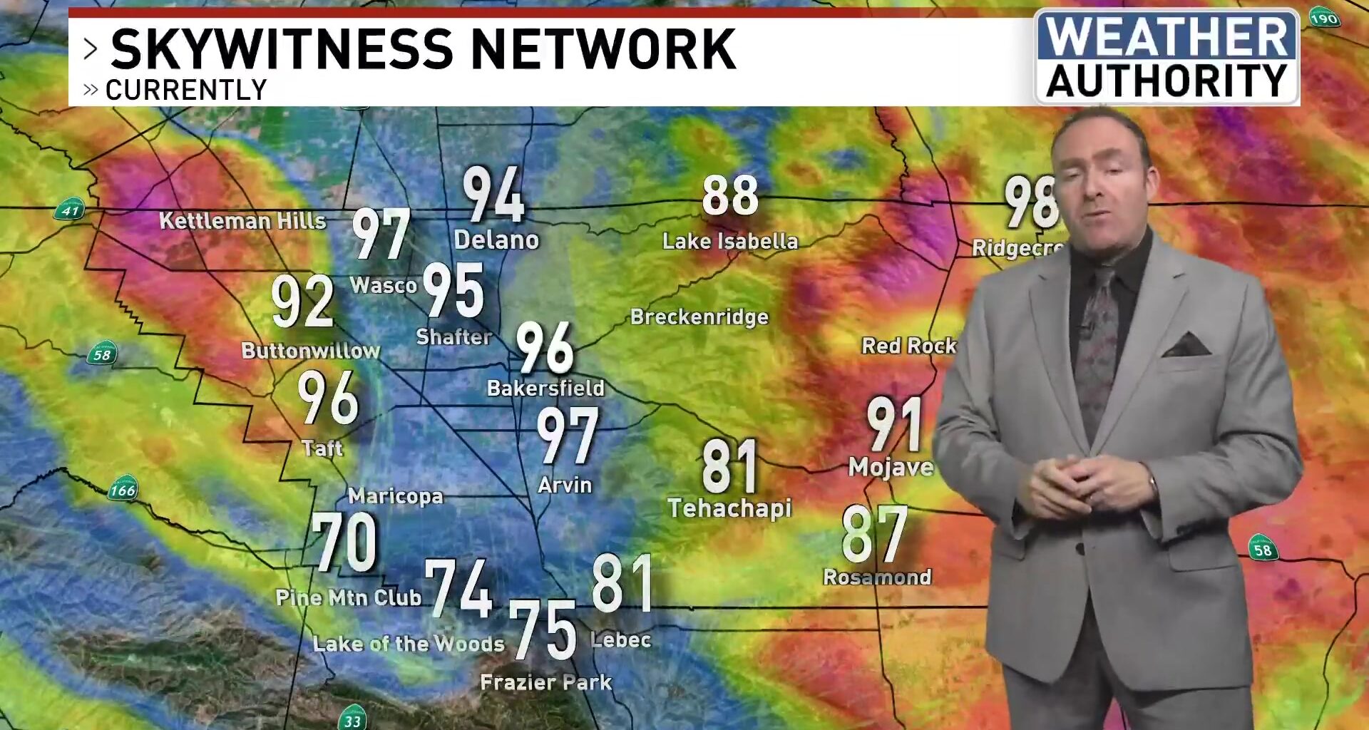 Bakersfield weather: Upper 90s heat, no triple digits — July 6, 2026