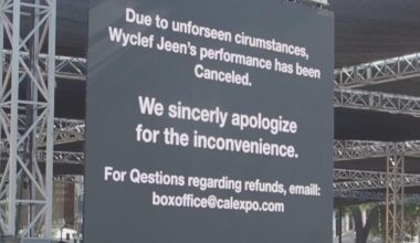 Wyclef Jean cancels California State Fair concert hours before showtime