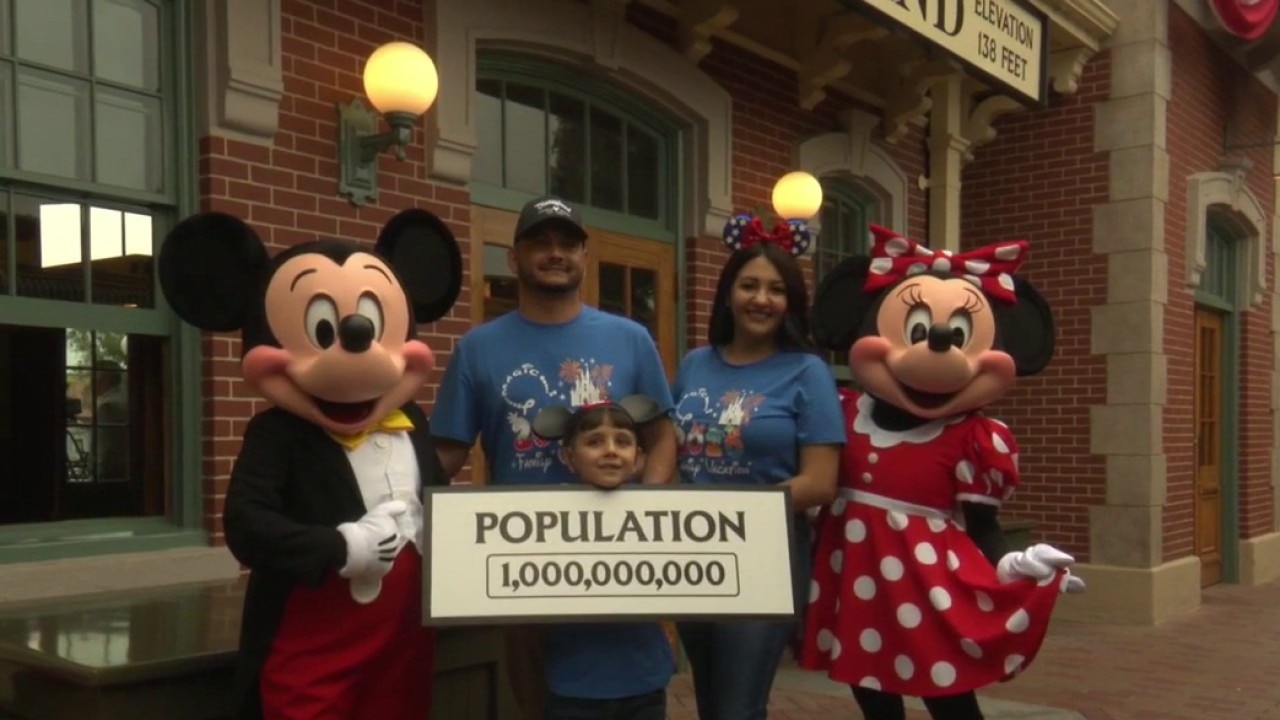 Disneyland welcomes 1 billionth guest