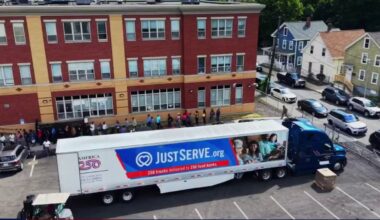 A truckload of hope arrives in Oakland