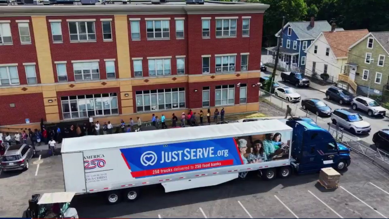A truckload of hope arrives in Oakland