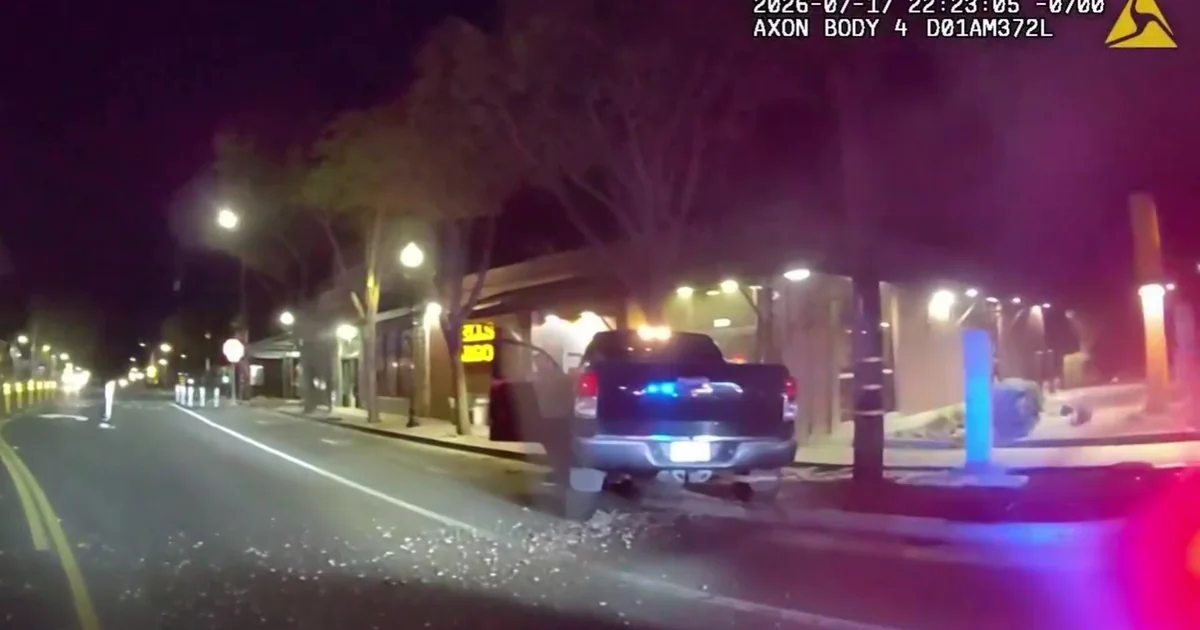 Placer County DUI suspect sideswipes truck, nearly hits deputy and pedestrians