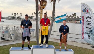 Grae Morris finishes with Silver at the Long Beach Olympic Classes Regatta