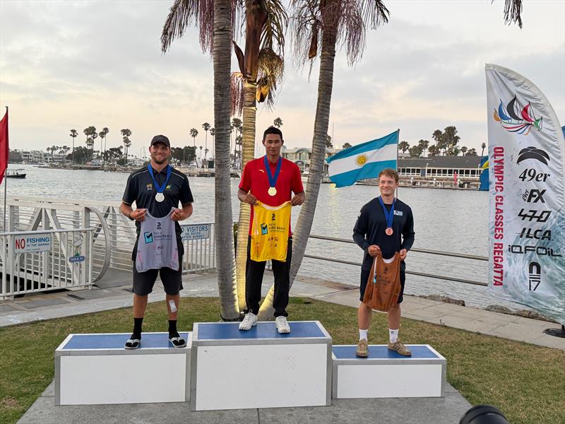 Grae Morris finishes with Silver at the Long Beach Olympic Classes Regatta