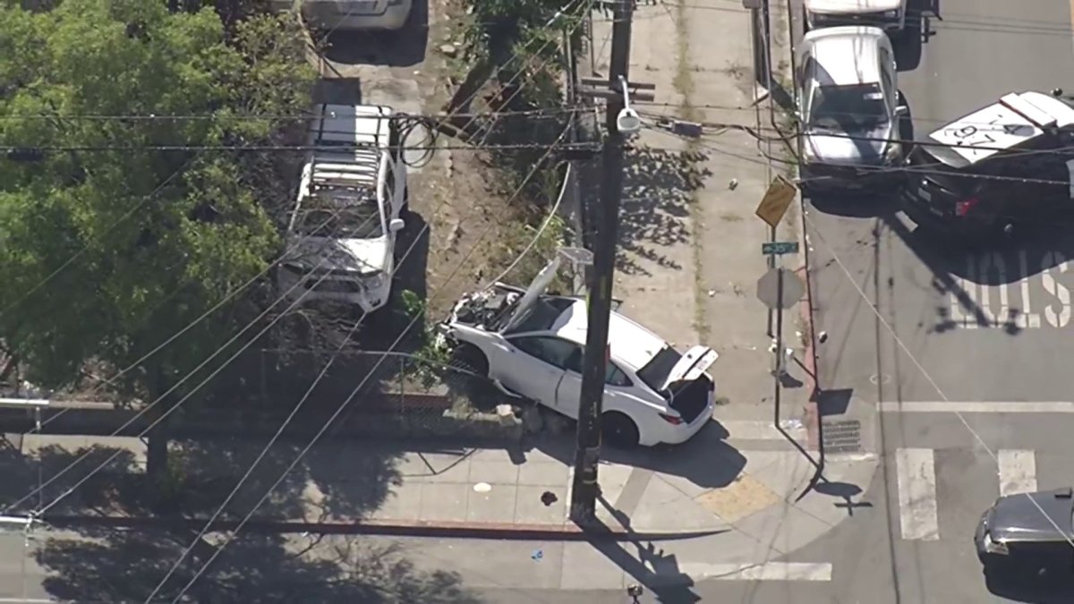 Pedestrian struck by car driven by kids in Oakland, police say – NBC Bay Area