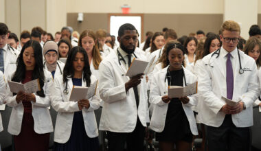 OUWB Class of 2030 participates in White Coat Ceremony - Oakland University William Beaumont School of Medicine