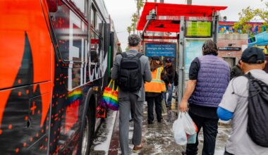 Photos: the moods of San Francisco bus stops thorughout the day