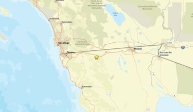 2.0 magnitude earthquake struck close to Campo, CA on Aug. 9