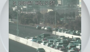 Freeway shooting investigation in San Carlos closed northbound Highway 101