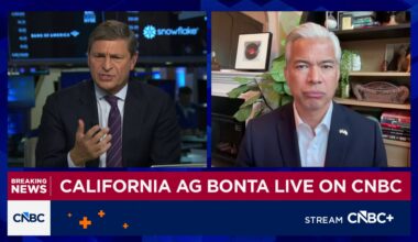 Watch CNBC's full interview with California AG Rob Bonta