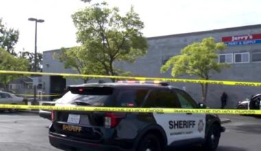 Person found shot near Sacramento County paint supply store