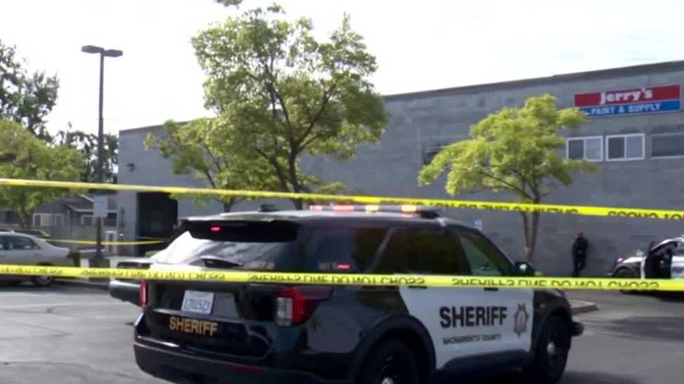 Person found shot near Sacramento County paint supply store