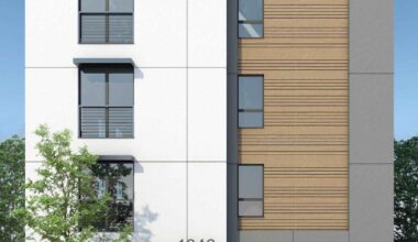 Affordable housing takes shape at 1332 and 1346 N. Fairfax Avenue