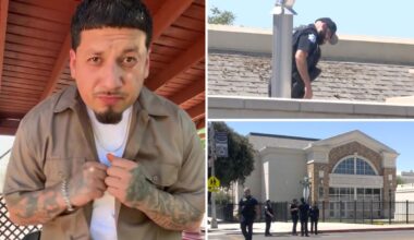 Man found dead on roof of California high school identified