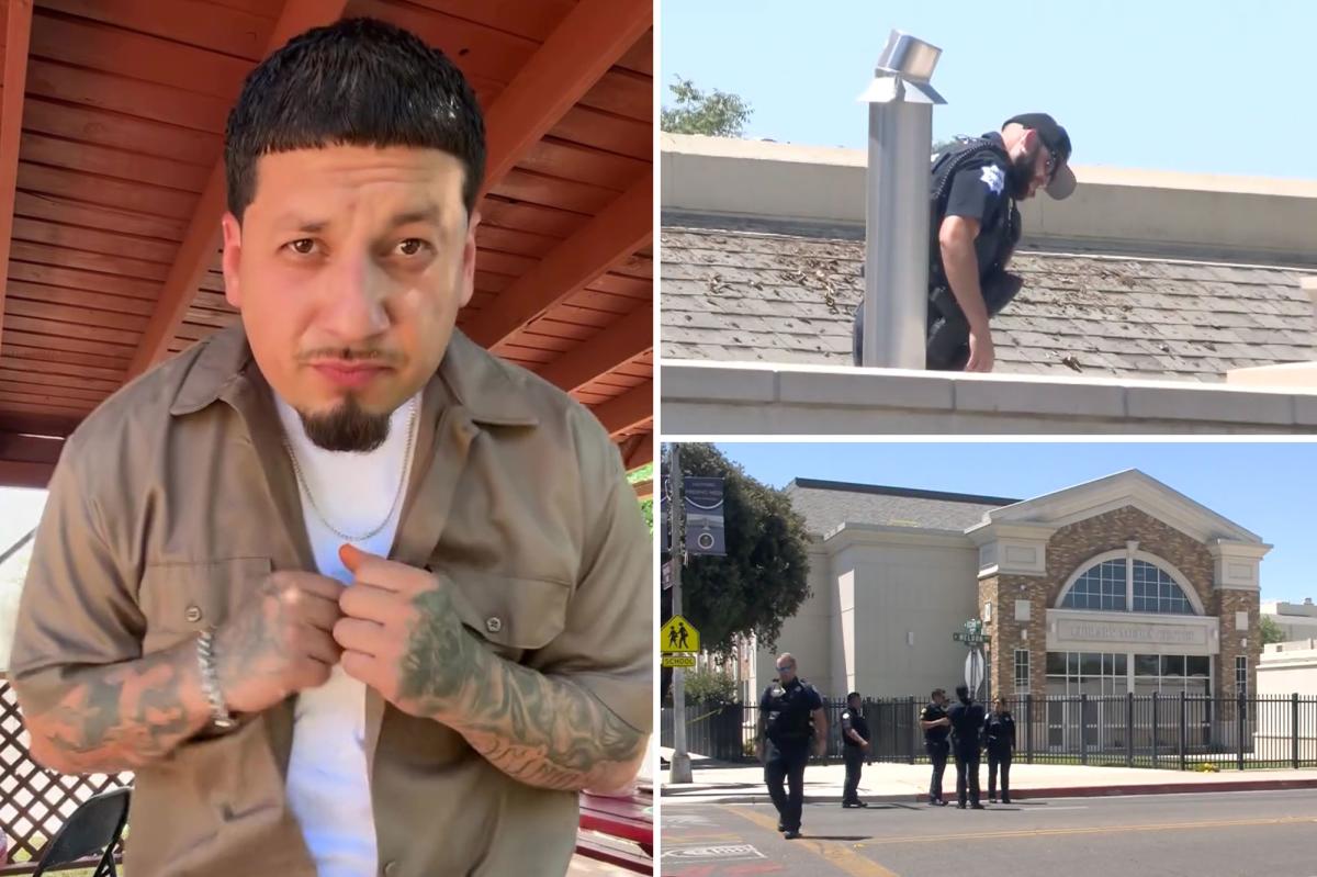 Man found dead on roof of California high school identified