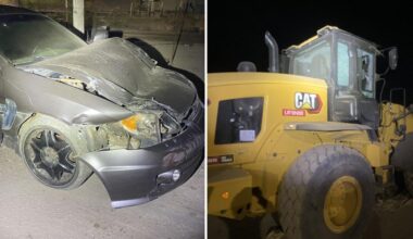 California man allegedly crushed woman’s car with tractor in Santa Maria