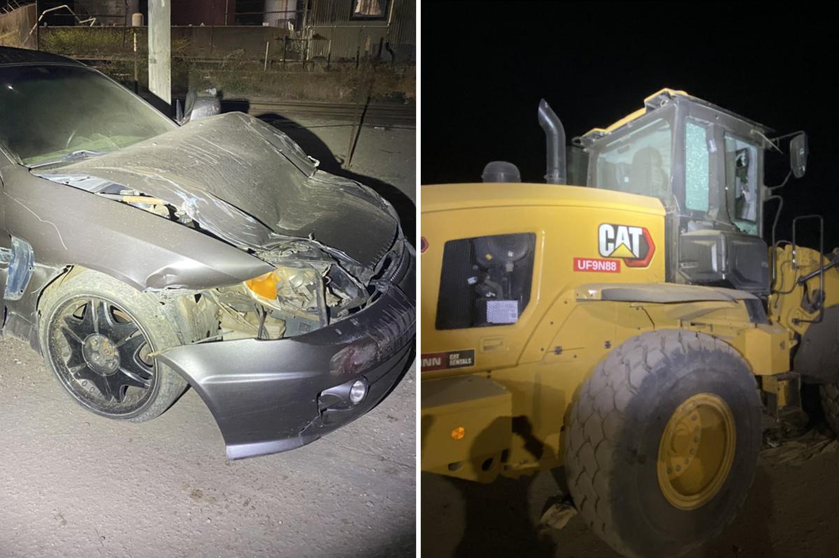 California man allegedly crushed woman’s car with tractor in Santa Maria