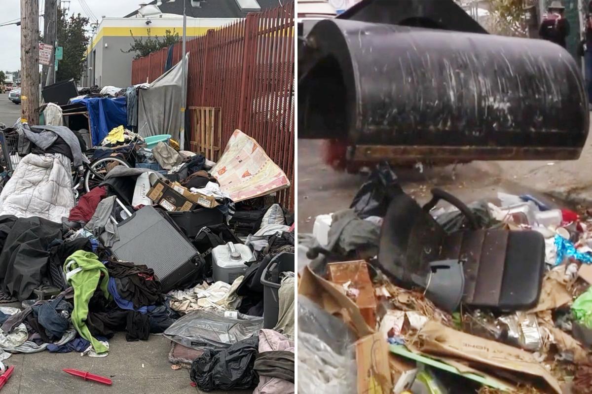 Oakland unleashes monstrous new weapon in war on trash-covered streets