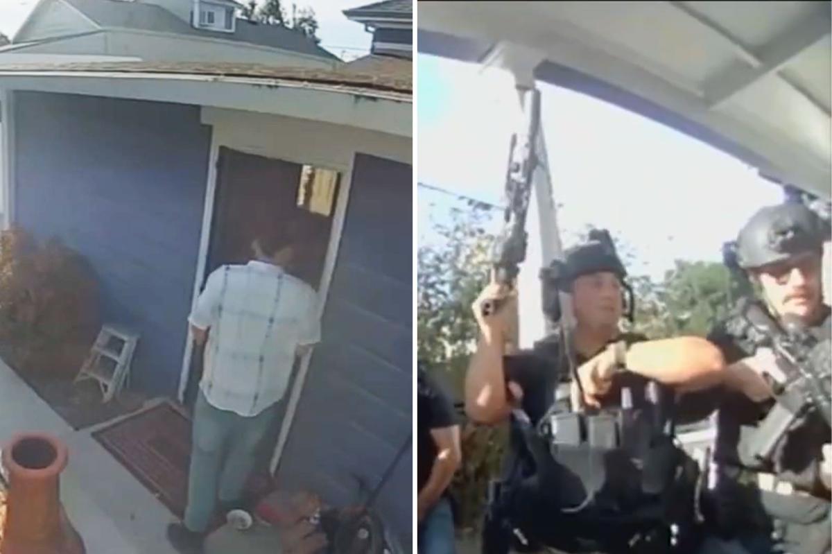 San Jose police officer shot after robbery suspect forces way into home