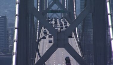San Francisco-Oakland Bay Bridge closures start this week through October as crews paint underside of upper deck