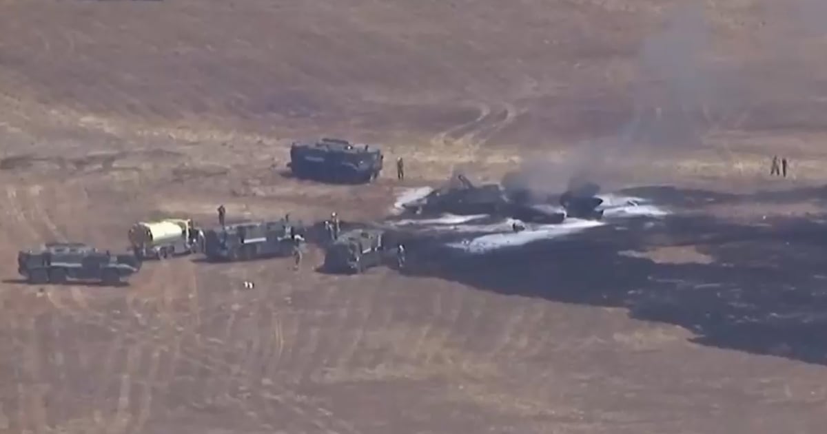 Marine Corps says F-35B stealth fighter crashed in California, pilot ejected