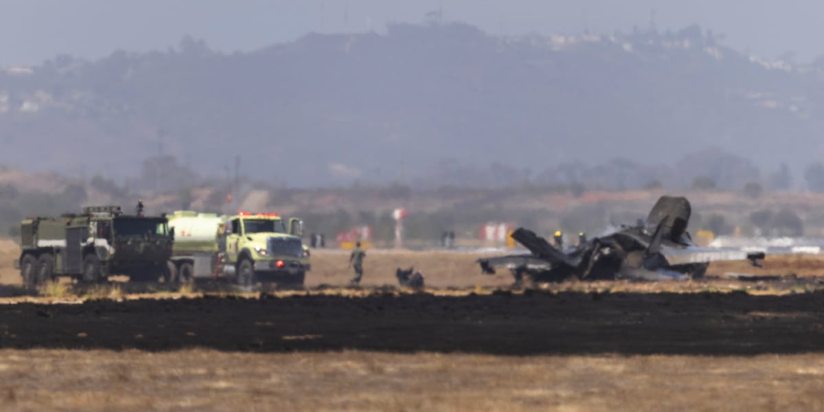 Marine Corps says F-35B stealth fighter crashed in California, pilot ejected