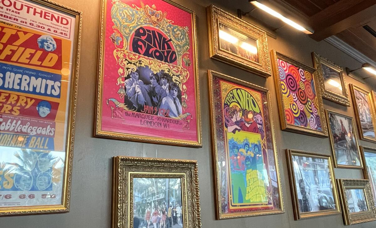 The decor at Gordon Ramsay at The Carnaby evokes groovy 1960s London.