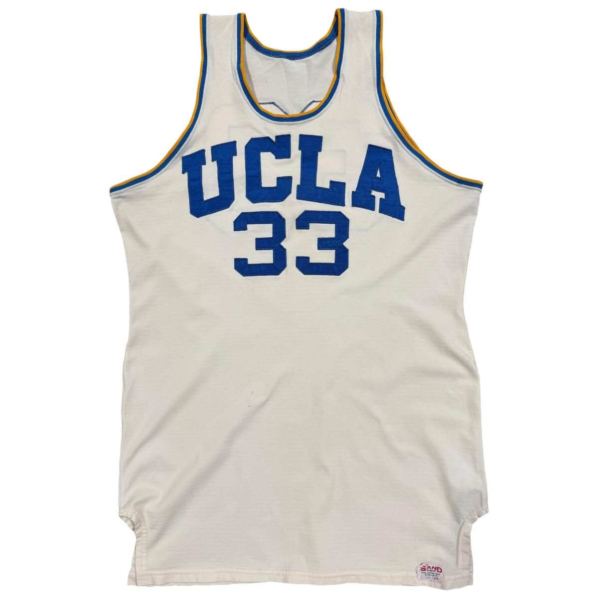 An image of a UCLA jersey with the No. 33