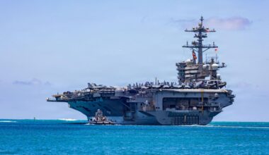 US Navy’s USS Theodore Roosevelt Supercarrier Returning To San Diego