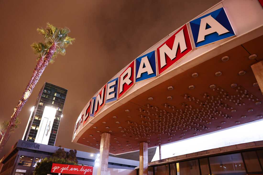 The Cinerama Dome in October 2021.