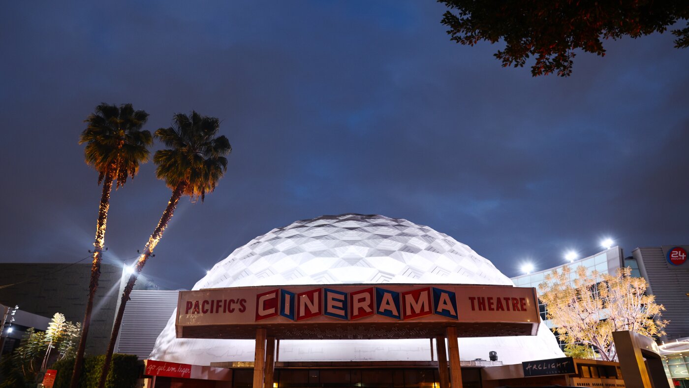 The Cinerama Dome in Los Angeles is set to reopen : NPR
