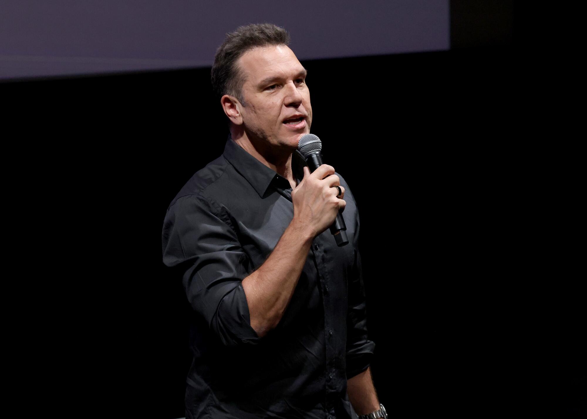 Dane Cook onstage during the Andor Season 2 CAA Q&A Screening on June 01, 2025 in Los Angeles, Calif.