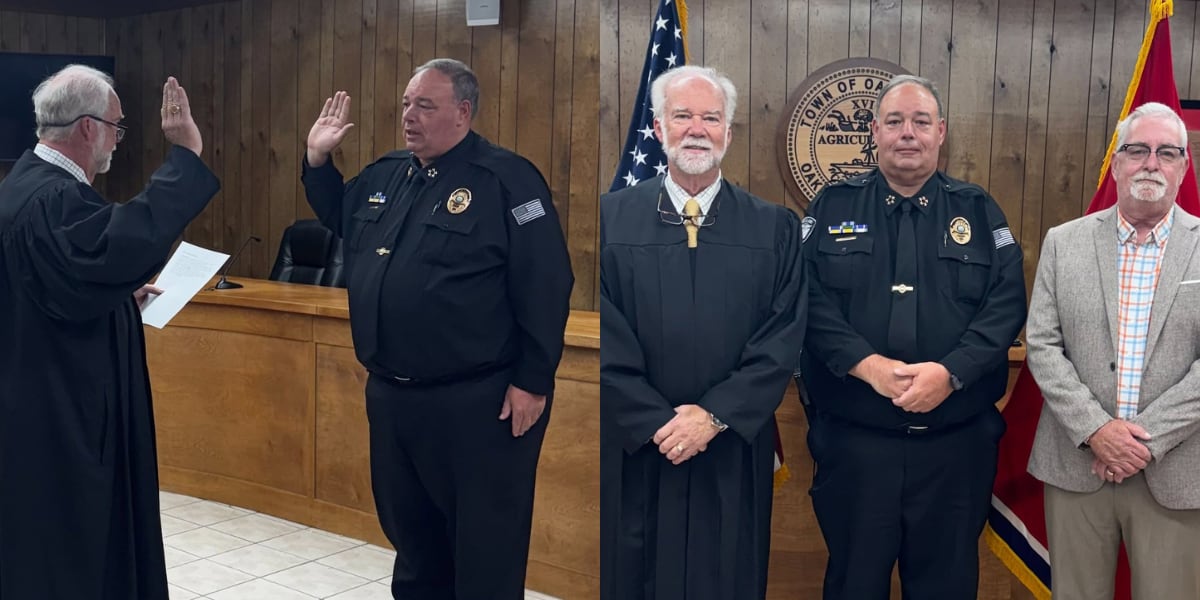 Oakland swears in new police chief