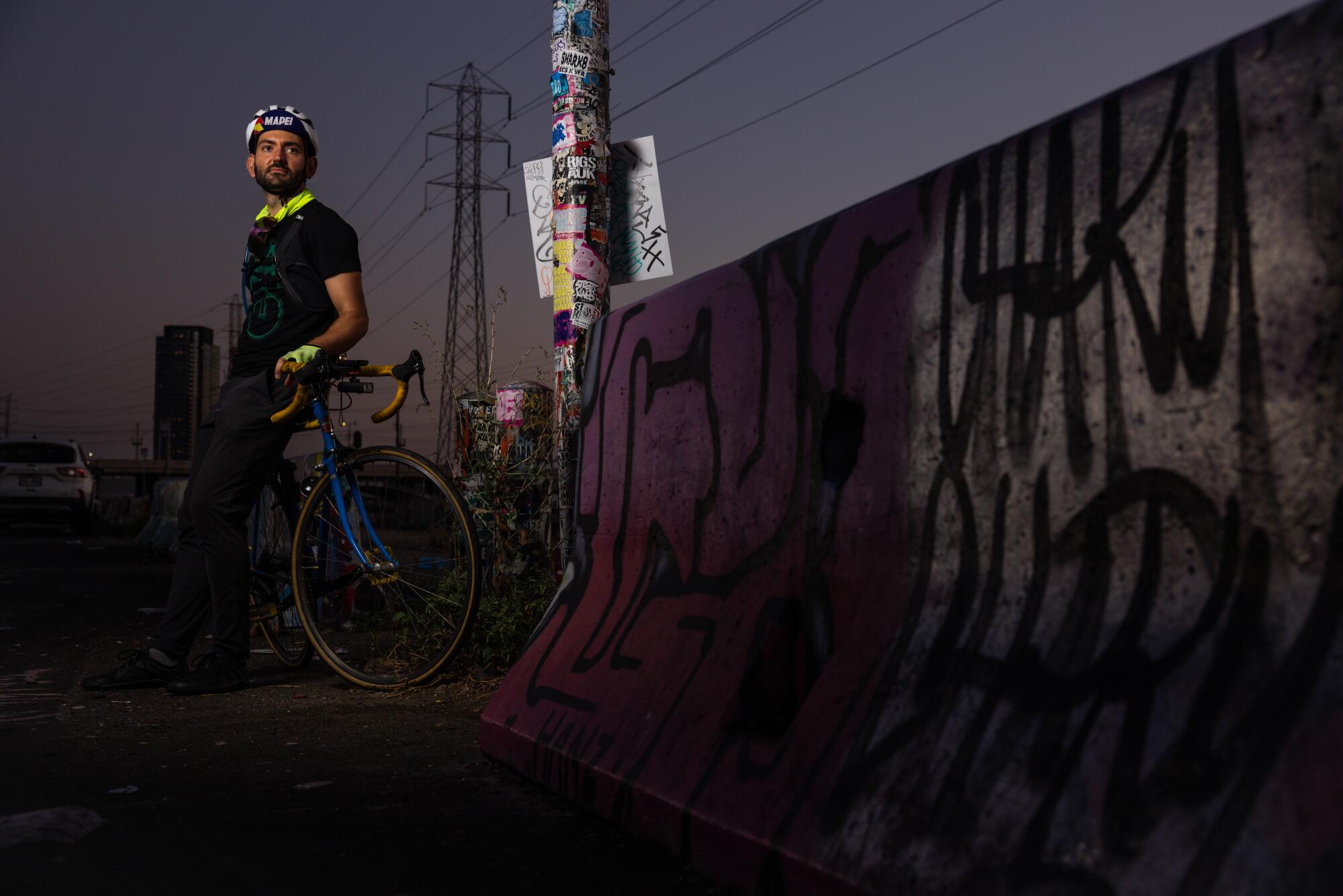  Marc Papas along L.A. River