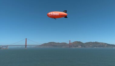 Brex Rewards Points Now Buy A Blimp Over San Francisco