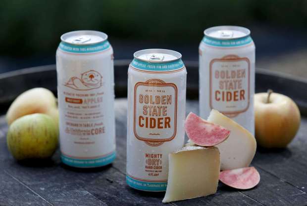 Hard cider: Sebastopol is home to ACE Cider, Horse & Plow and Golden State Cider, and Tilted Shed Ciderworks is based in Windsor. (Beth Schlanker / The Press Democrat)