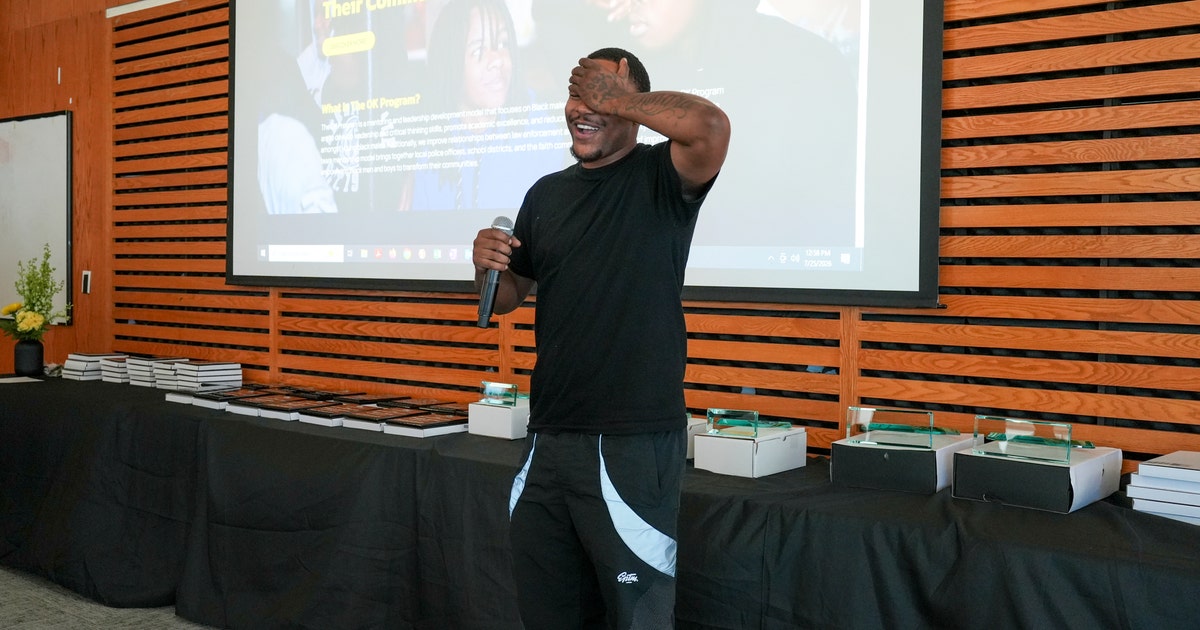 Happy tears: Young Oakland man is surprised with a work van and tools for his new business