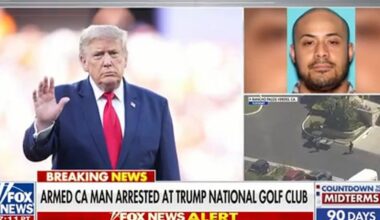 Armed California man arrested at Trump National Golf Club
